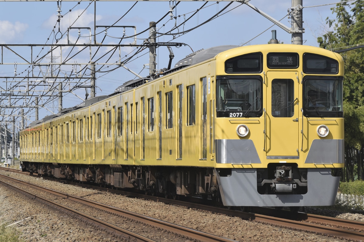 西武鉄道  2000系 2077F