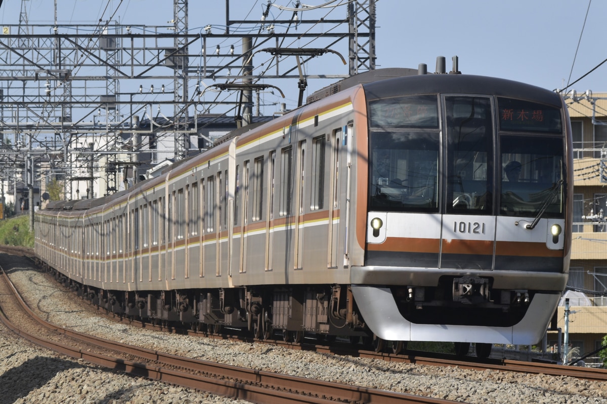 東京メトロ 和光検車区 10000系 10121F