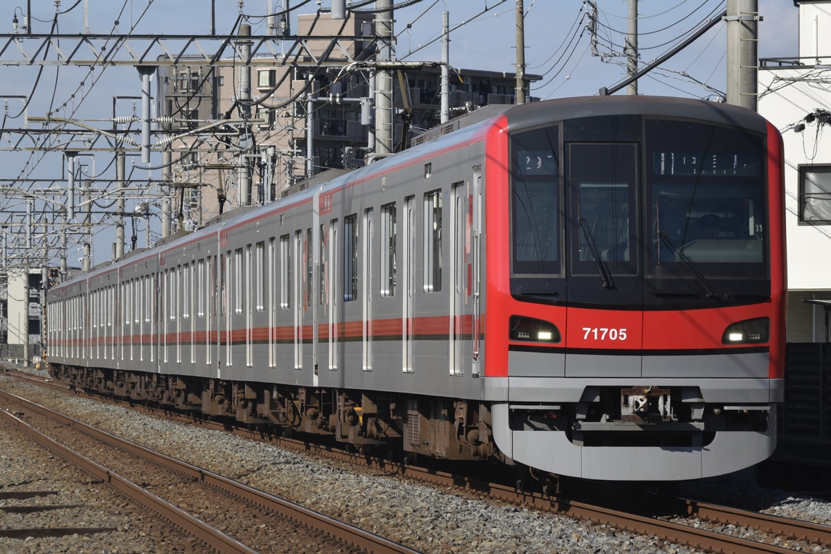 東武鉄道 南栗橋車両管区春日部支所 70000系 71705F