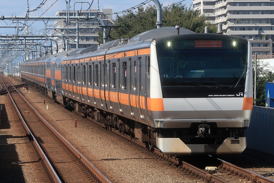 JR東E233系トタT3編成<br class="br-sp" />(T3編成)の写真