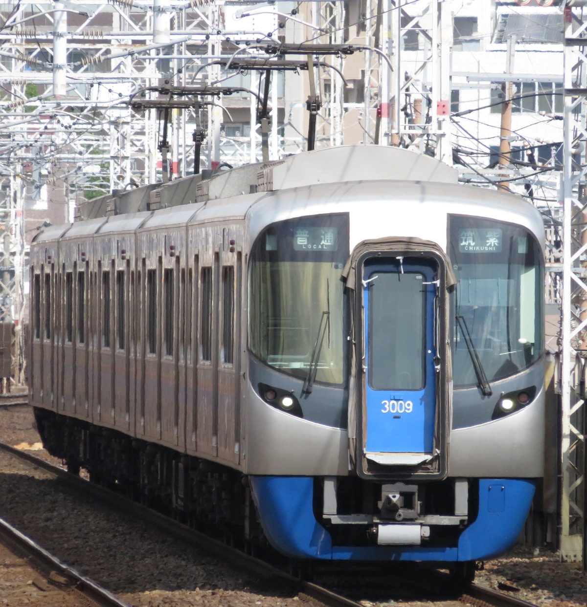 西日本鉄道 筑紫車両基地 3000形 3009F