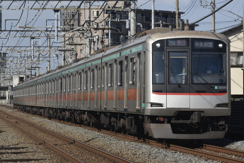 東急5000系5108F(5108編成)の編成データ、編成表、ニュース