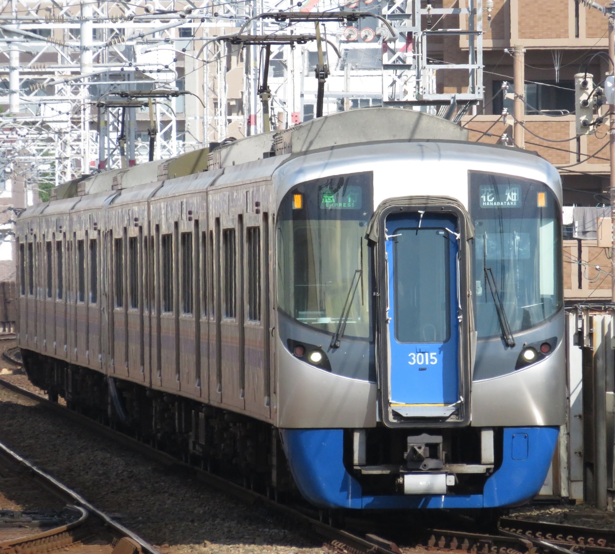 西日本鉄道 筑紫車両基地 3000形 3015F