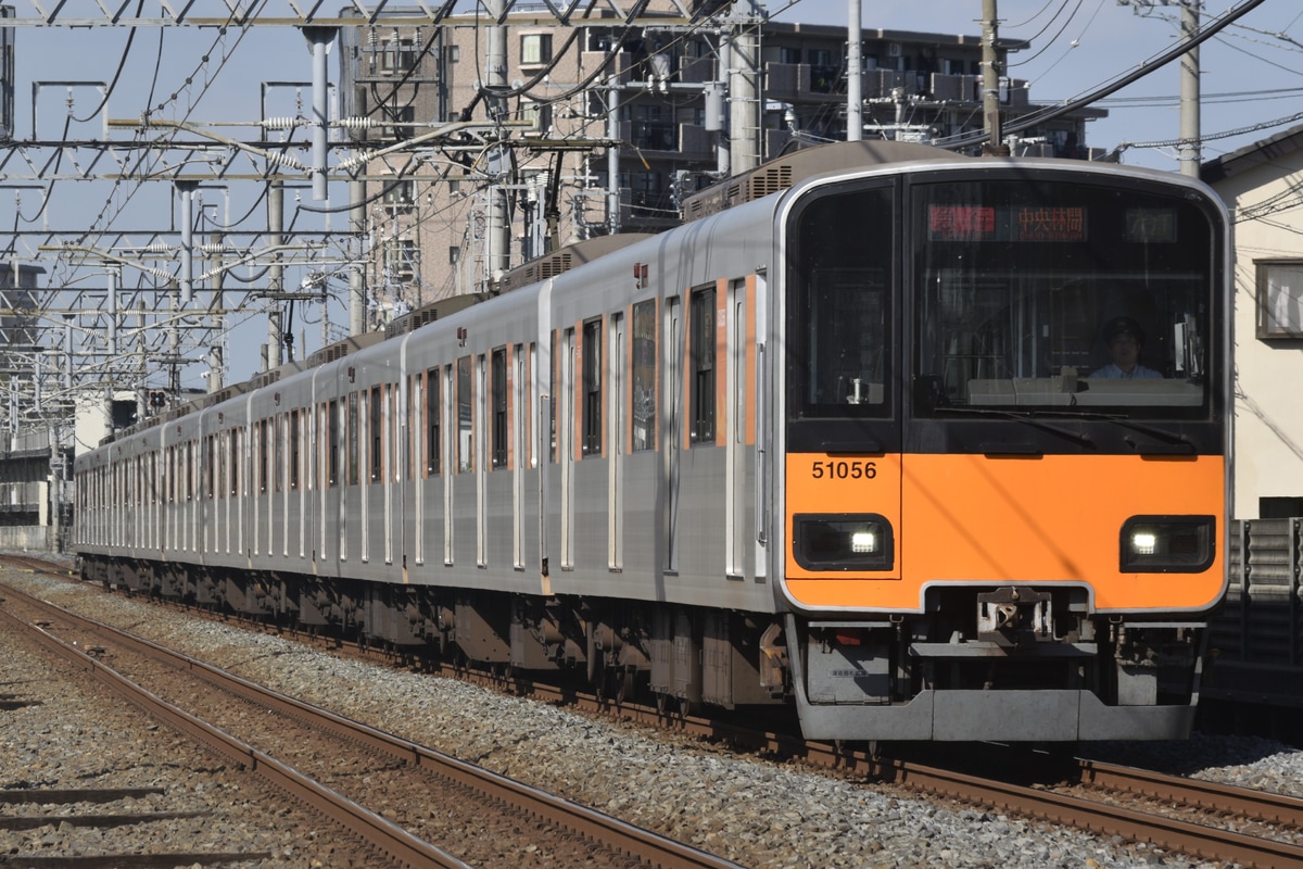 東武鉄道 南栗橋車両管区本所 50050型 51056F