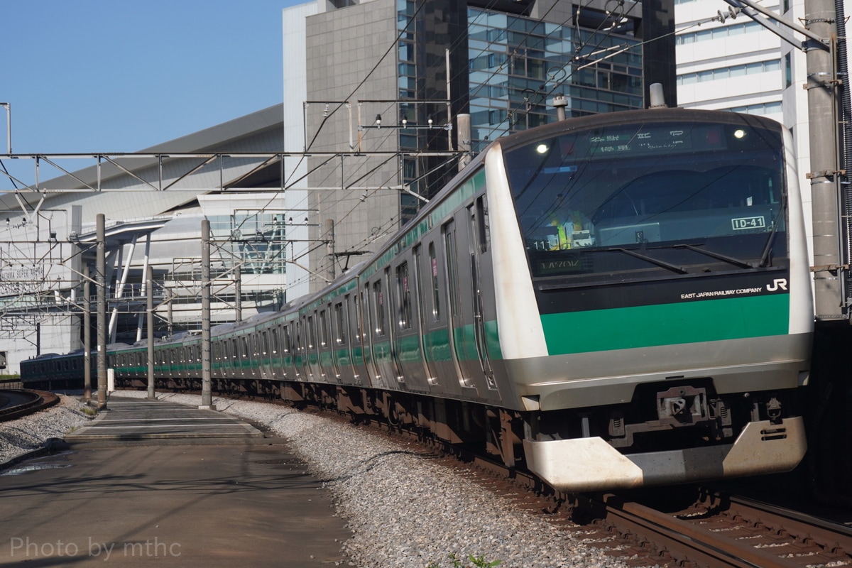 JR東日本 川越車両センター E233系 ハエ111編成