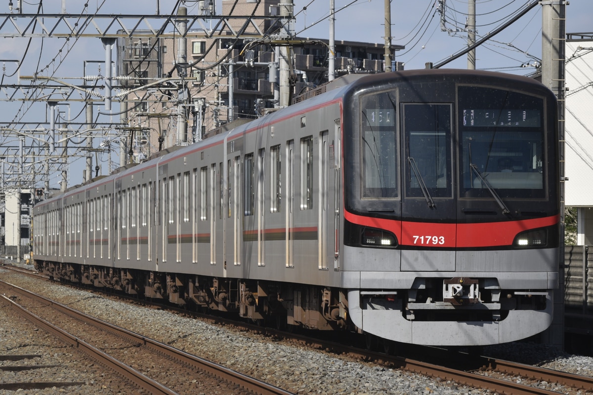 東武鉄道 南栗橋車両管区春日部支所 70090型 71093F