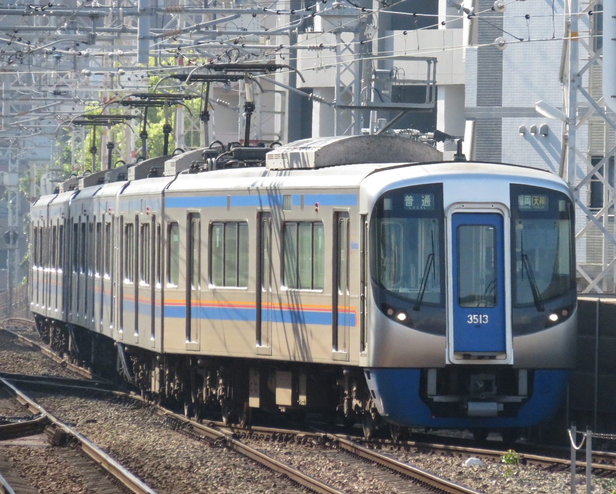 西日本鉄道 筑紫車両基地 3000形 3113F