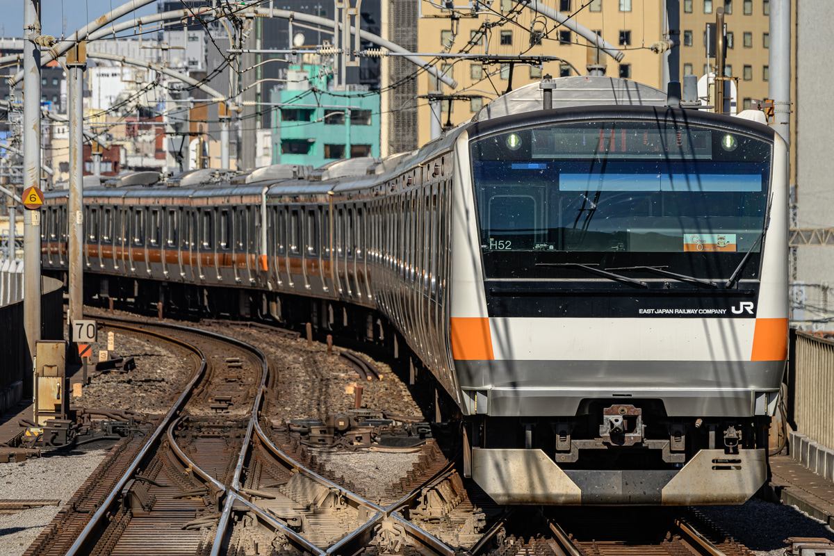 JR東日本 豊田車両センター本区 E233系 トタH52編成