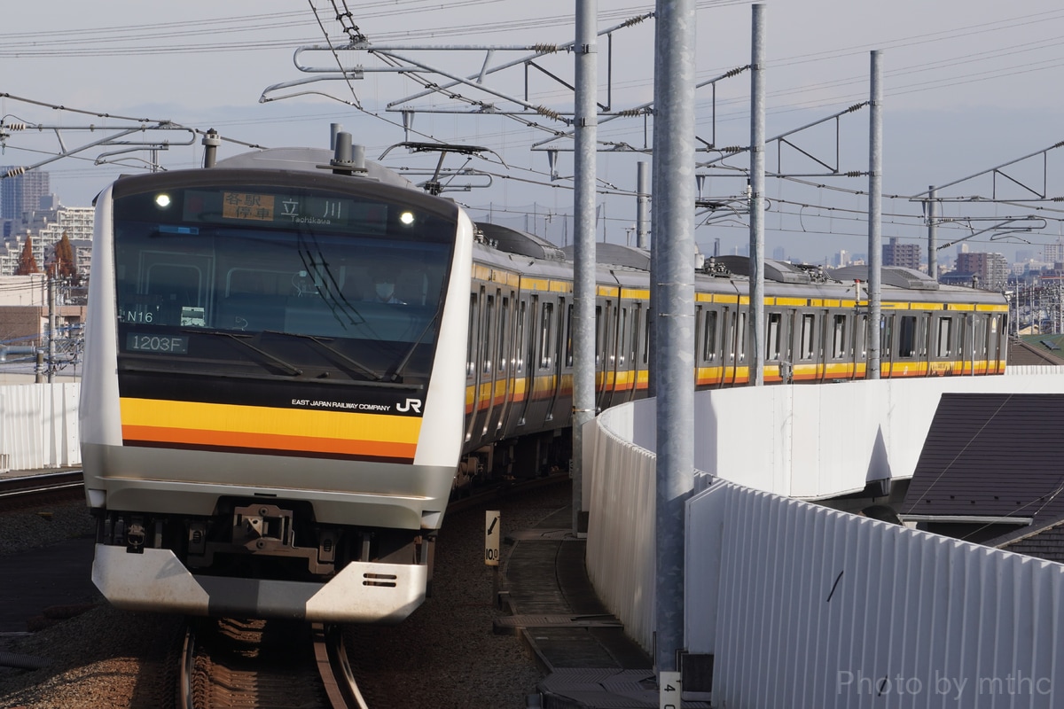 JR東日本 鎌倉車両センター中原支所 E233系 ナハN16編成