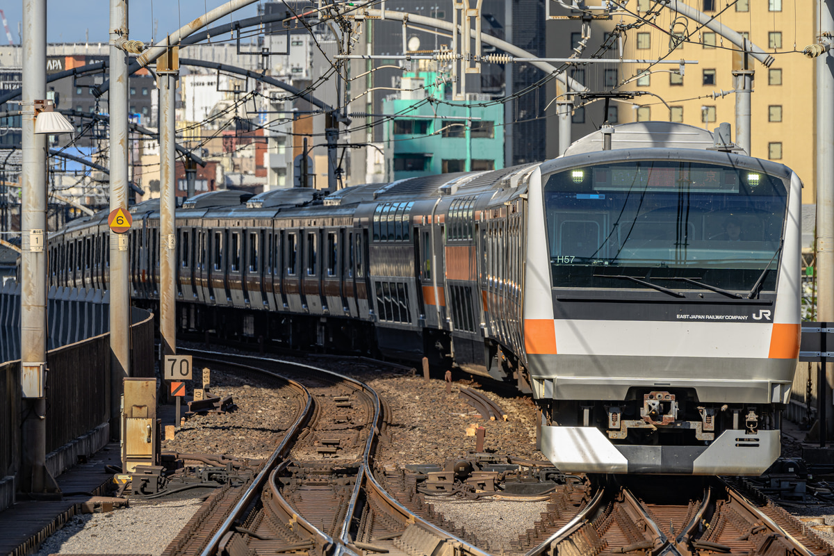 JR東日本 豊田車両センター本区 E233系 トタH57編成