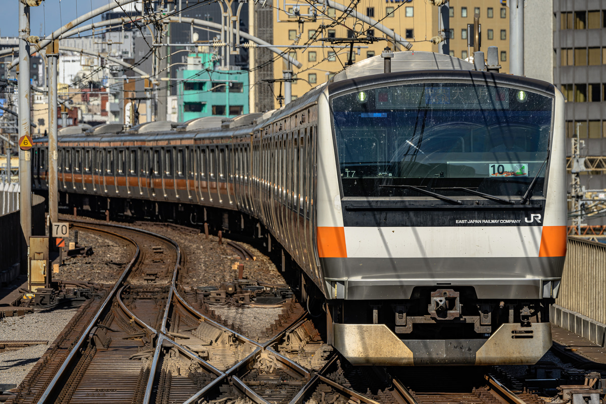 JR東日本 豊田車両センター本区 E233系 トタT7編成