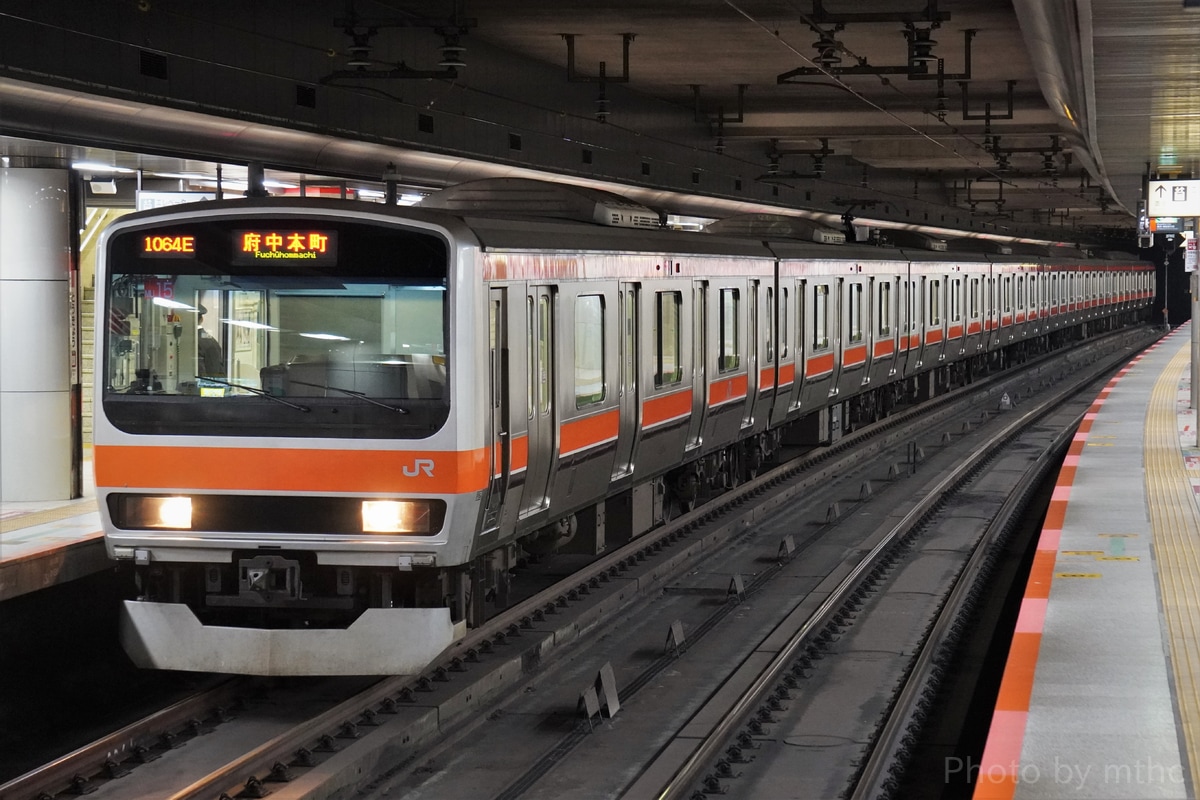 JR東日本 京葉車両センター E231系 ケヨMU15編成