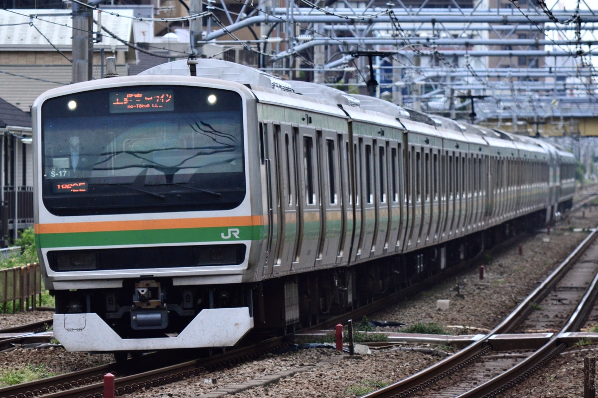 JR東日本 国府津車両センター E231系 コツS-17編成