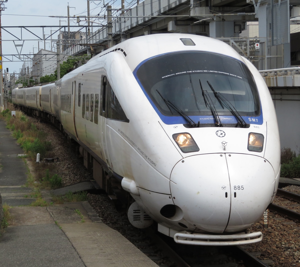 JR九州 南福岡車両区 885系 SM7編成