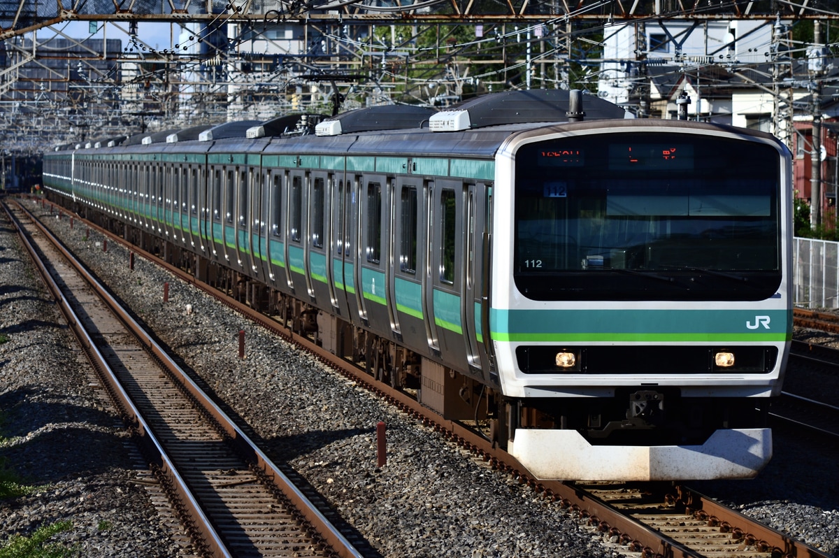 JR東日本 松戸車両センター本区 E231系 マト112編成