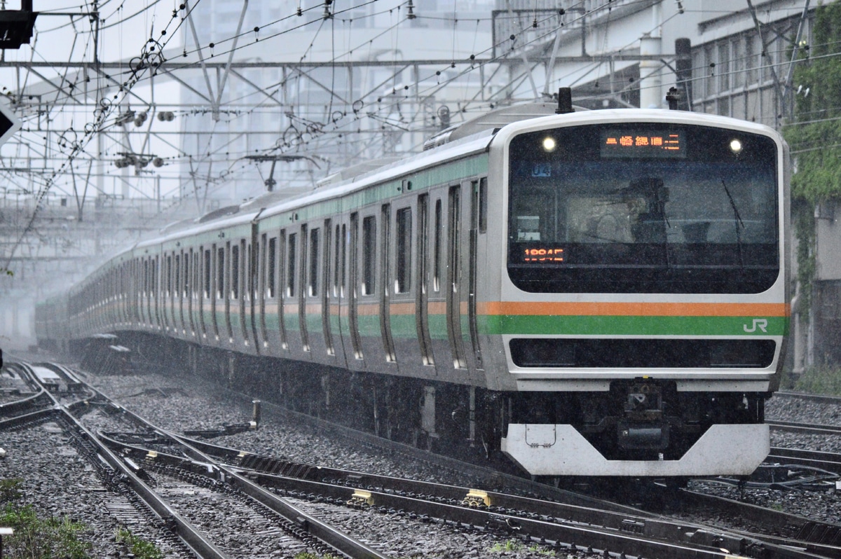 JR東日本 小山車両センター E231系 ヤマU4編成