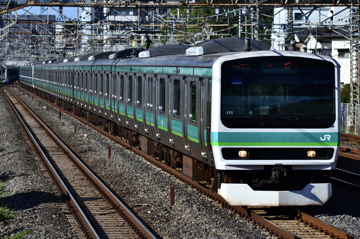 JR東日本 松戸車両センター本区 E231系  マト111編成