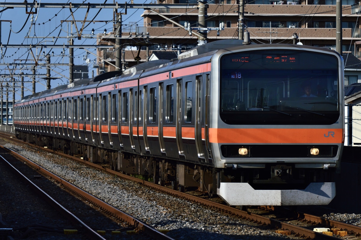 JR東日本 京葉車両センター E231系 ケヨMU18編成