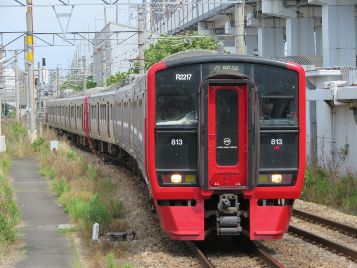 JR九州 南福岡車両区 813系 RM2217編成