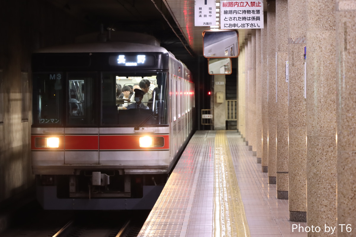 長野電鉄 須坂車両工場 3000系 