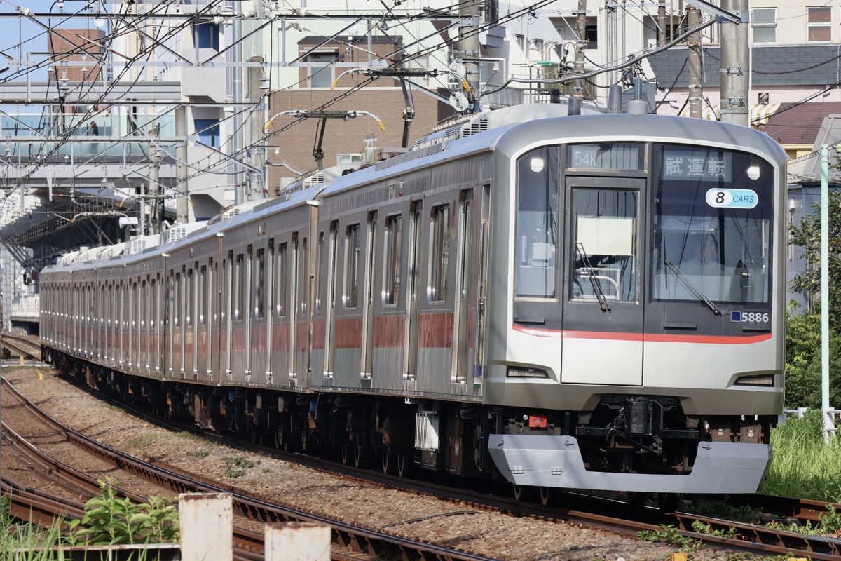 東急電鉄 元住吉検車区 5080系 5186F