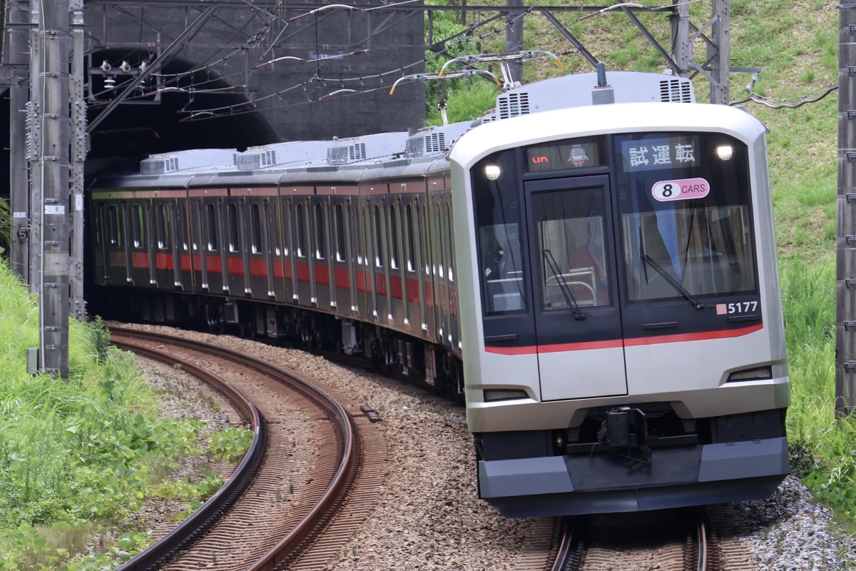 東急電鉄 元住吉検車区 5050系 5177F