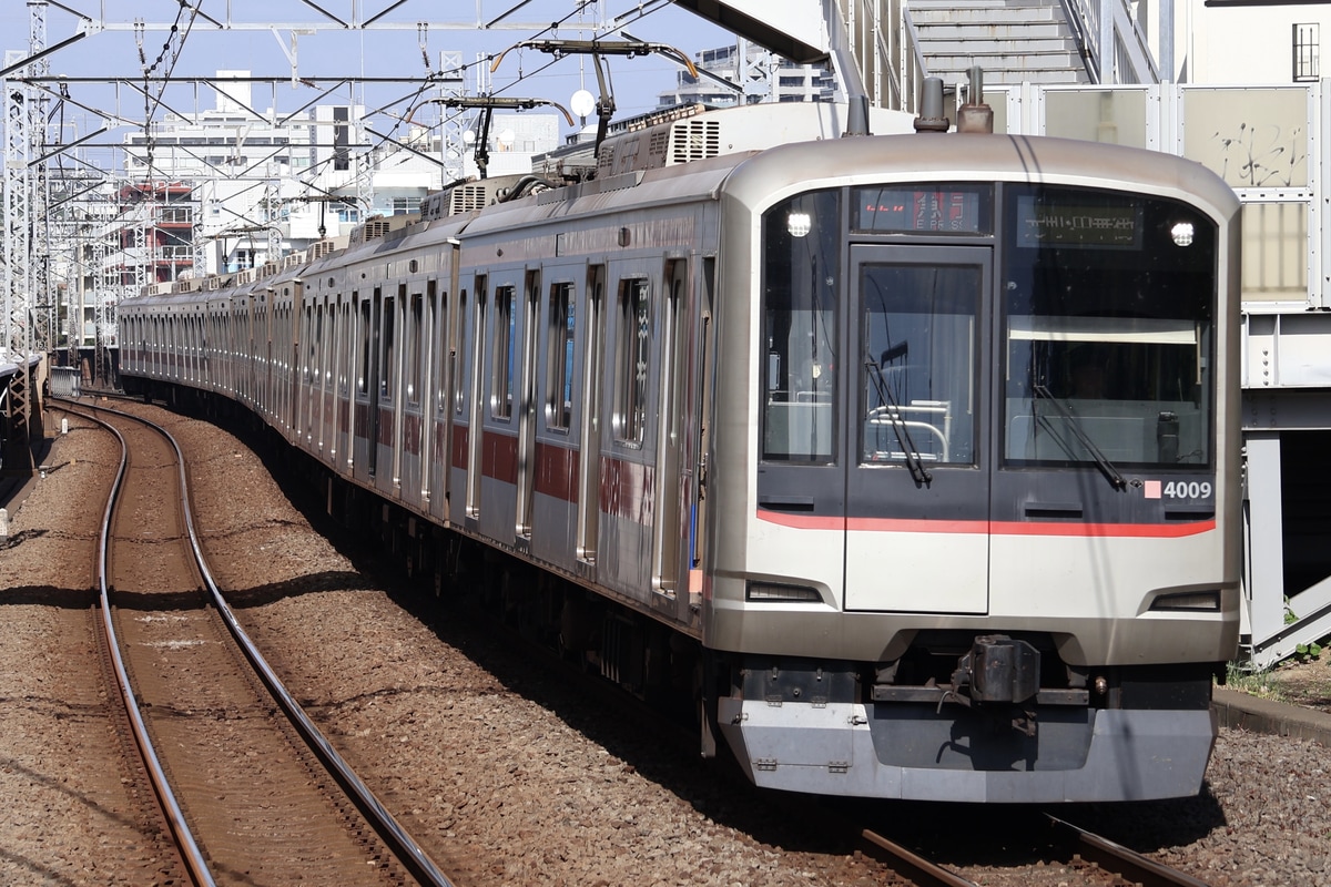 東急電鉄 元住吉検車区 5050系 4109F