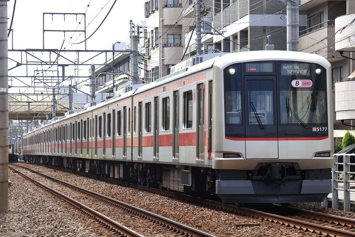 東急電鉄 元住吉検車区 5050系 5177F