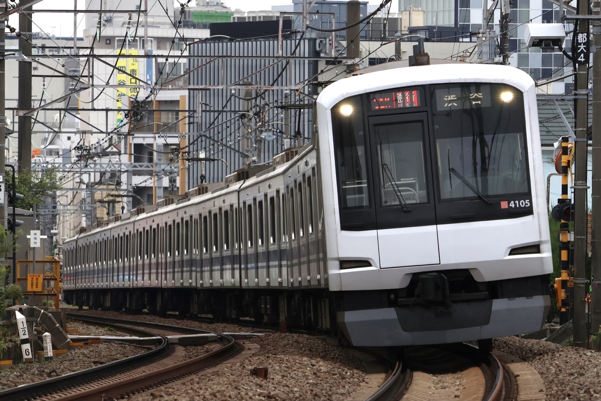 東急電鉄 元住吉検車区 5050系 4105F