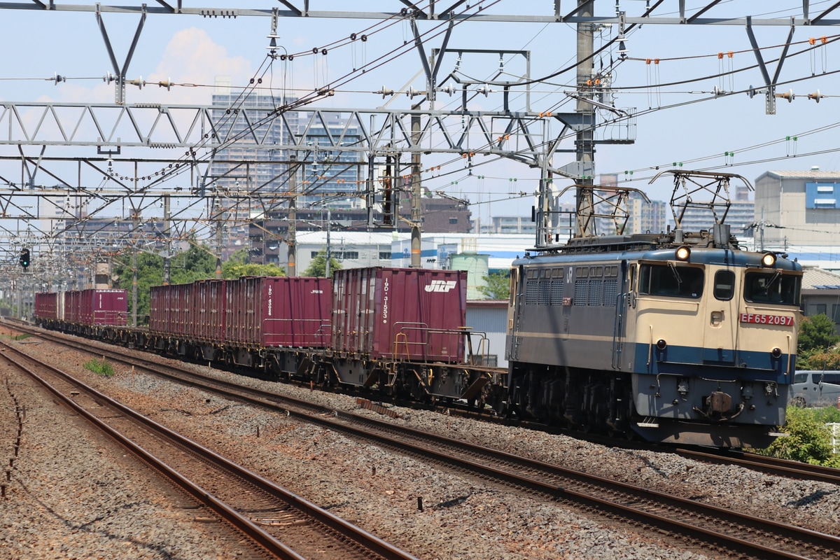 JR貨物 新鶴見機関区 EF65形 EF65-2097