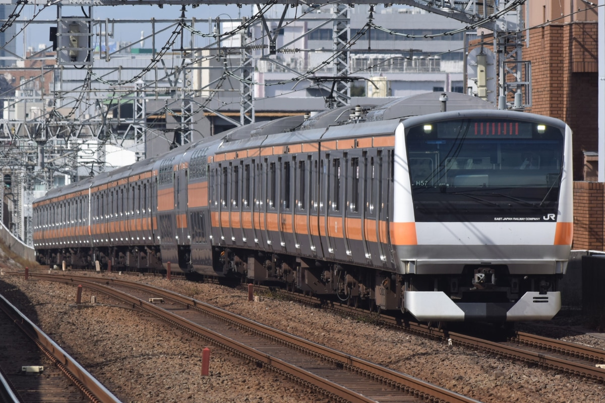 JR東日本 豊田車両センター E233系 トタH57編成