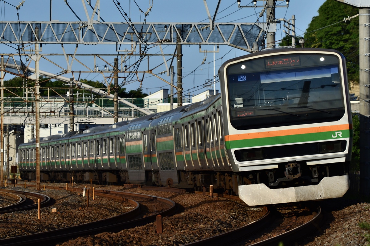 JR東日本 小山車両センター E231系 ヤマU508編成