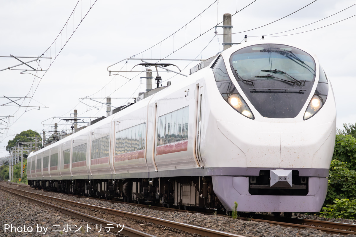 JR東日本 勝田車両センター E657系 K5編成