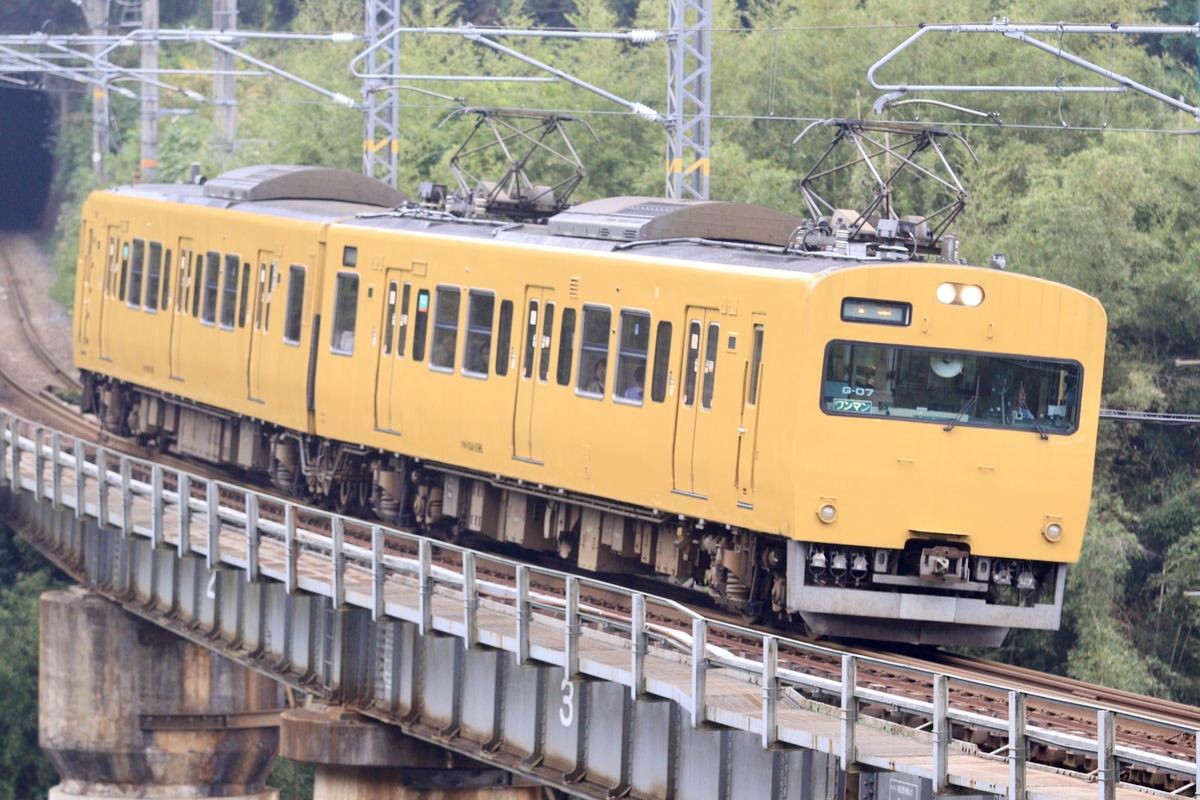 JR西日本 下関総合車両所岡山電車支所 114系 G-07編成