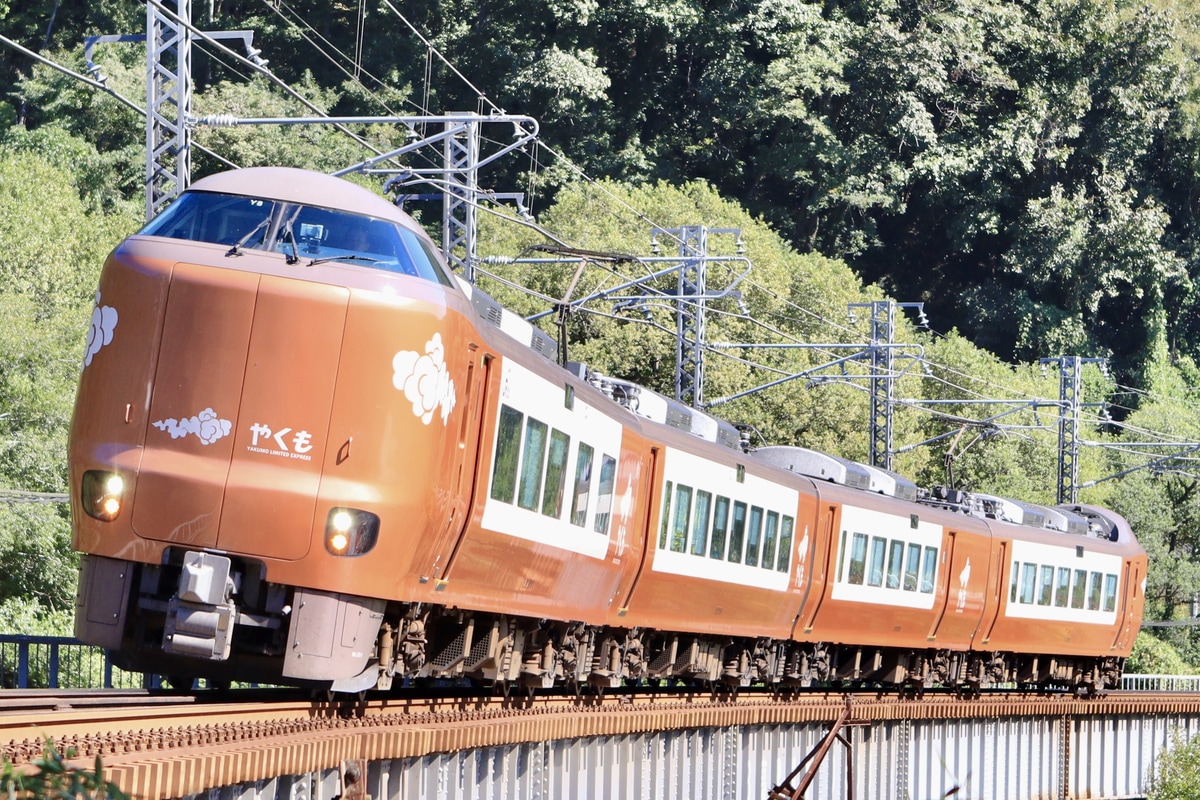 JR西日本 後藤総合車両所出雲支所 273系 Y8編成