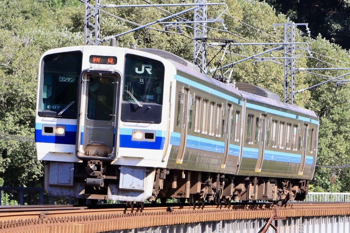 JR西日本 下関総合車両所岡山電車支所 213系 C-07編成