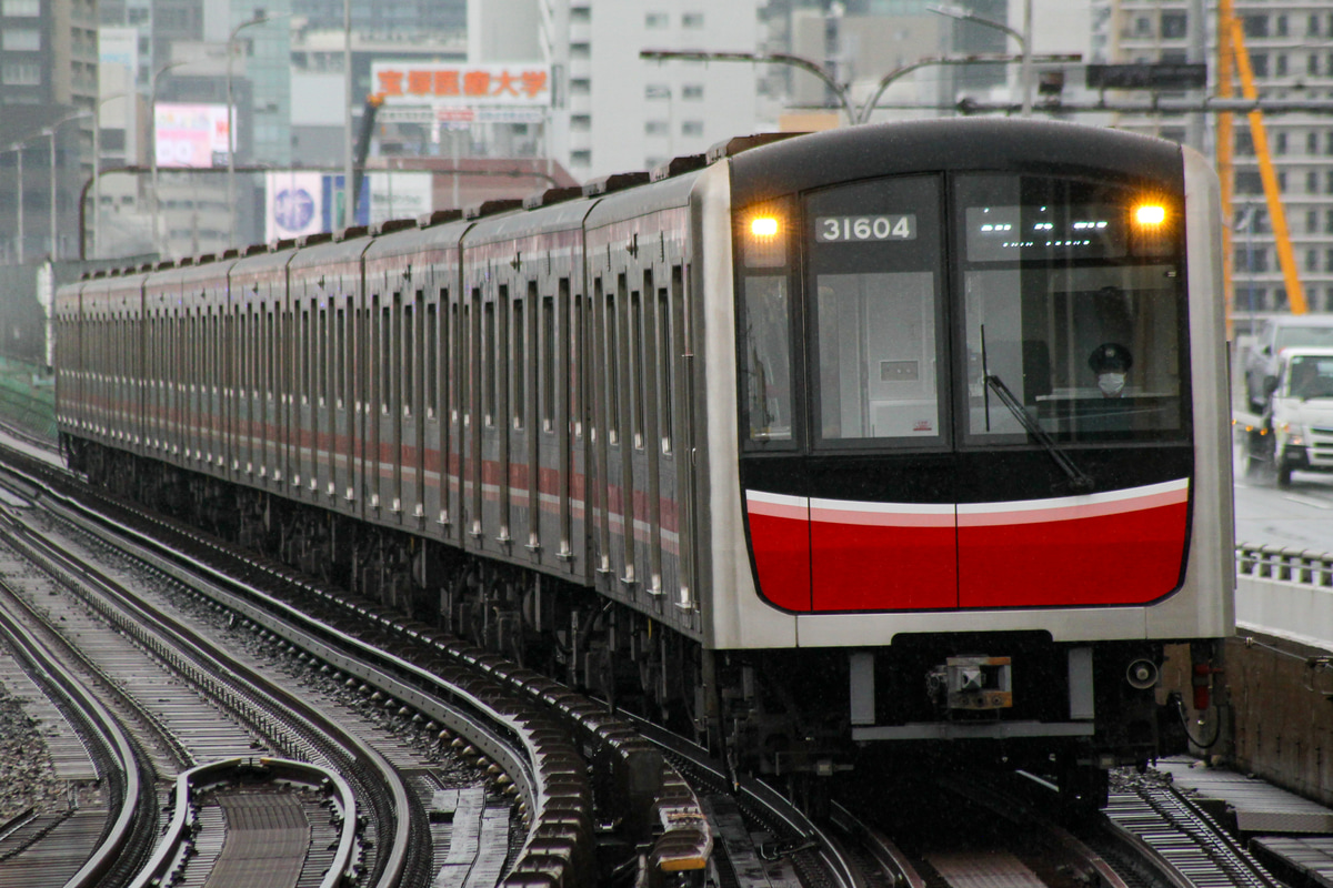 大阪市高速電気軌道 中百舌鳥検車場 30000系 31604F