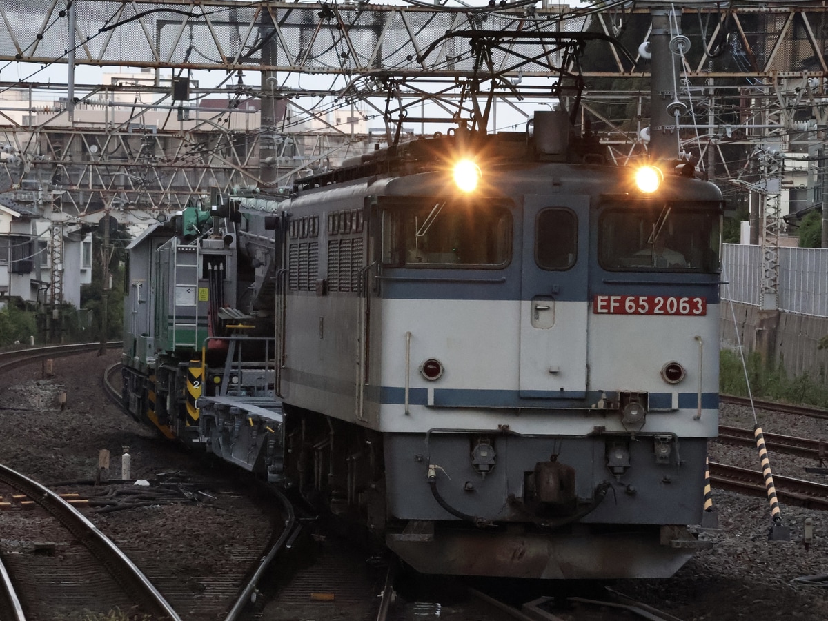 JR貨物 新鶴見機関区 EF65 2063