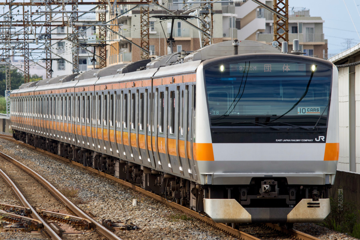 JR東日本 豊田車両センター本区 E233系0番代 トタT8編成