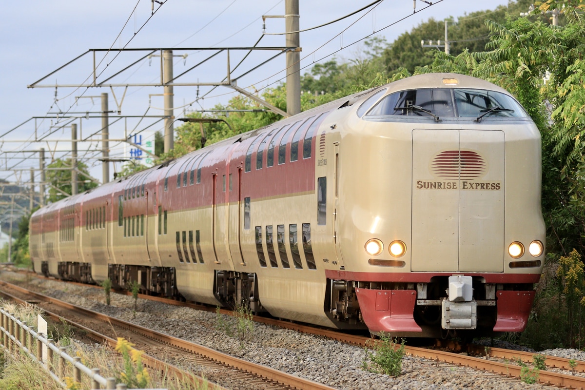 JR西日本 後藤総合車両所出雲支所 285系 クハネ285-2