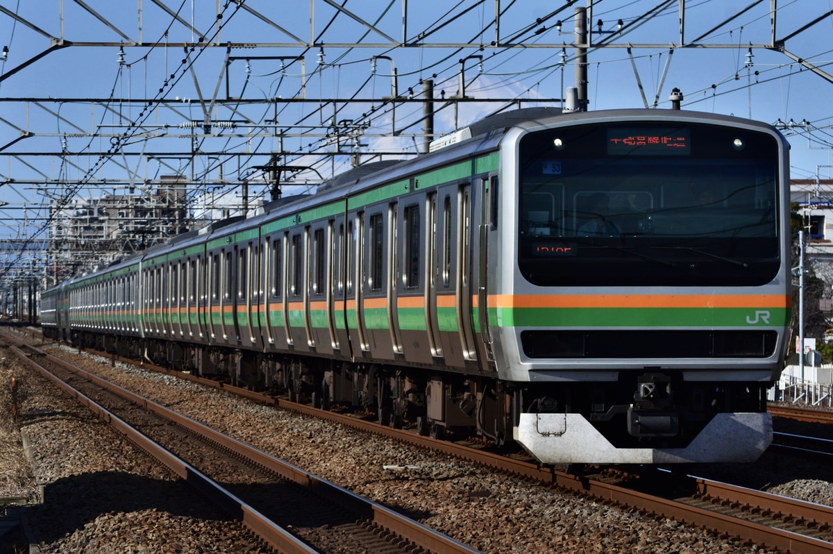 JR東日本 小山車両センター E231系 ヤマU53編成