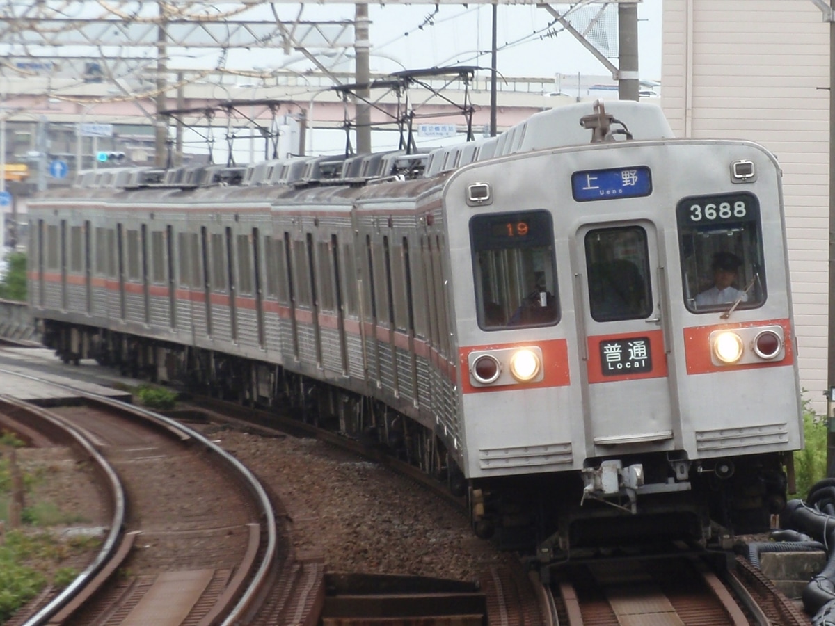 京成電鉄 宗吾車両基地 3600形 3688F