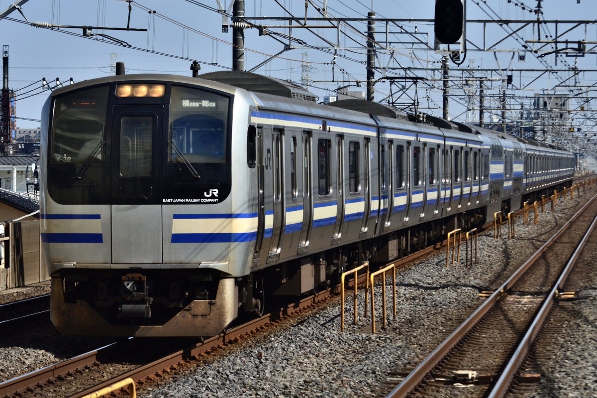 JR東日本 鎌倉車両センター本所 E217系 クラY-32編成