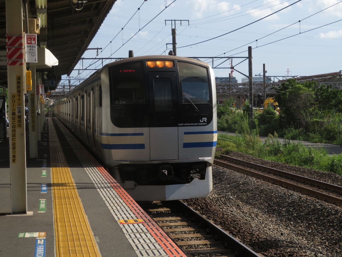 JR東日本  E217系 Y24編成