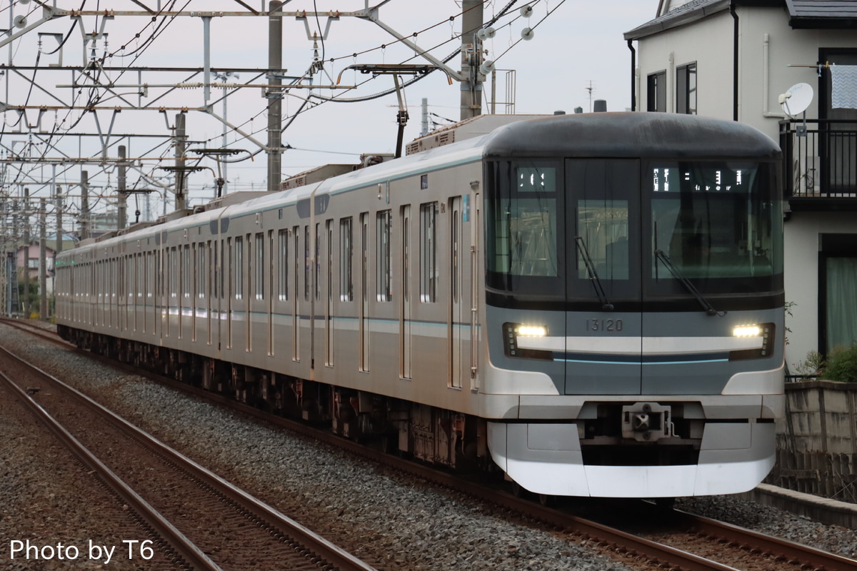 東京メトロ 千住検車区 13000系 