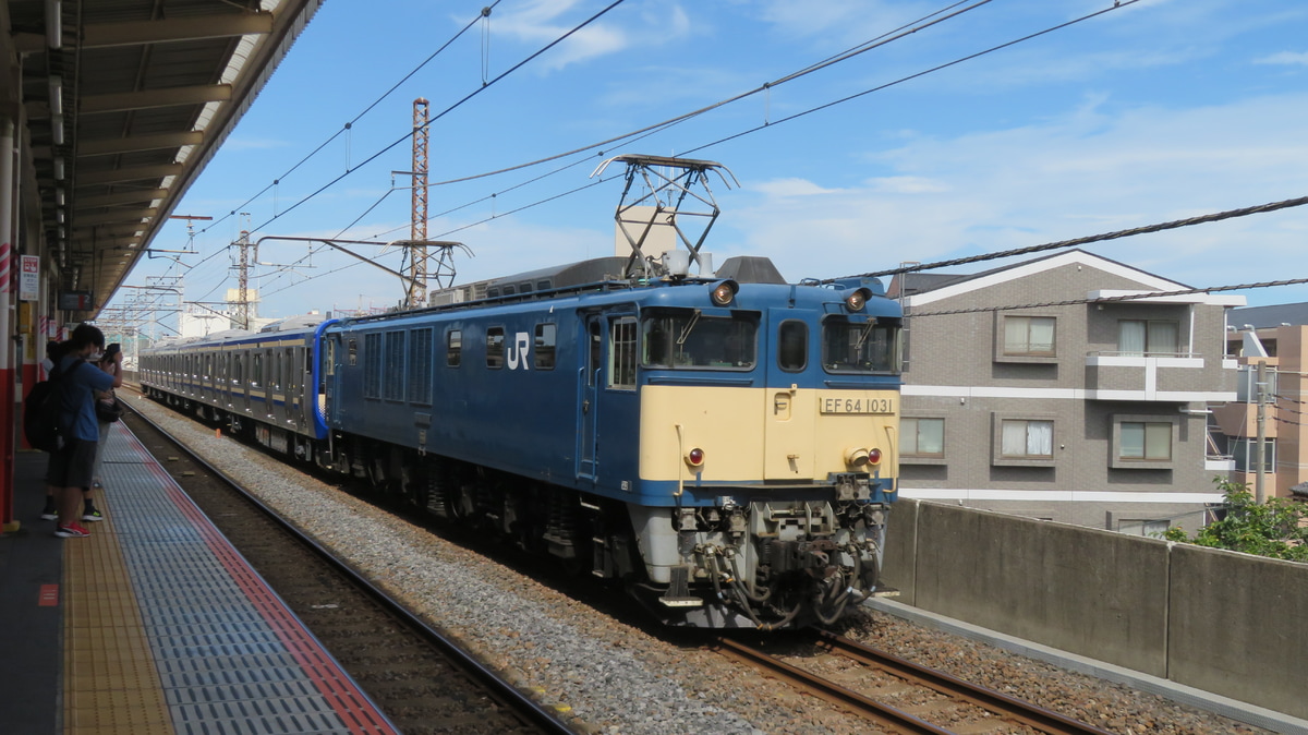 JR東日本 新潟車両センター EF64 1031