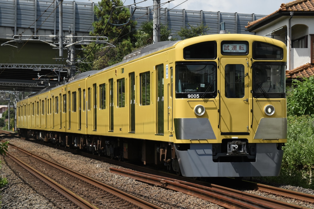 西武鉄道 武蔵丘車両検修場 9000系 9105F