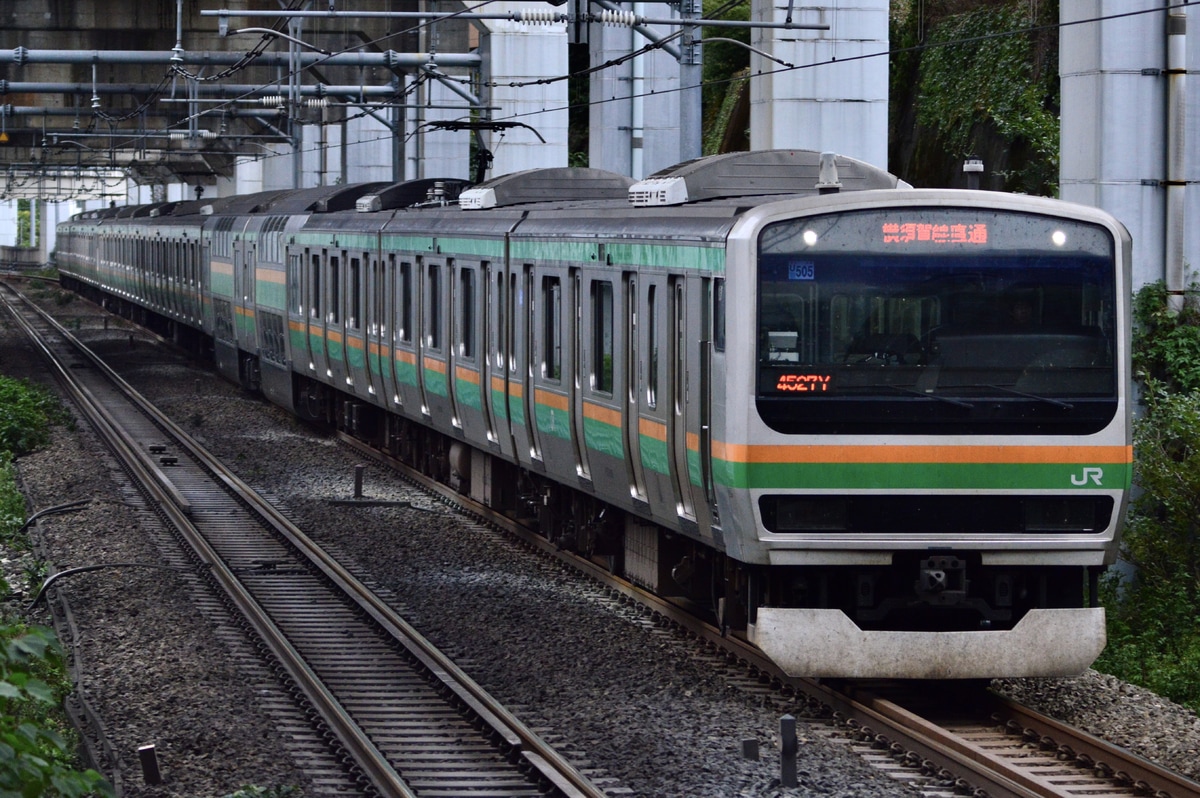 JR東日本 小山車両センター E231系 ヤマU505編成