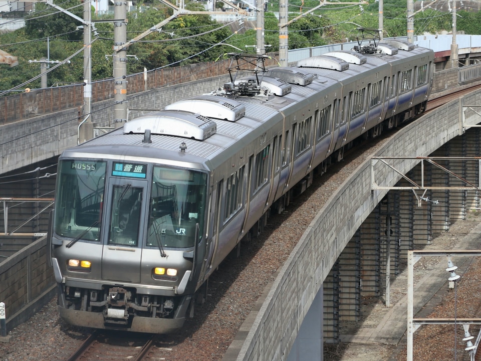 JR西223系RS58編成<br class="br-sp" />(R58編成)の写真