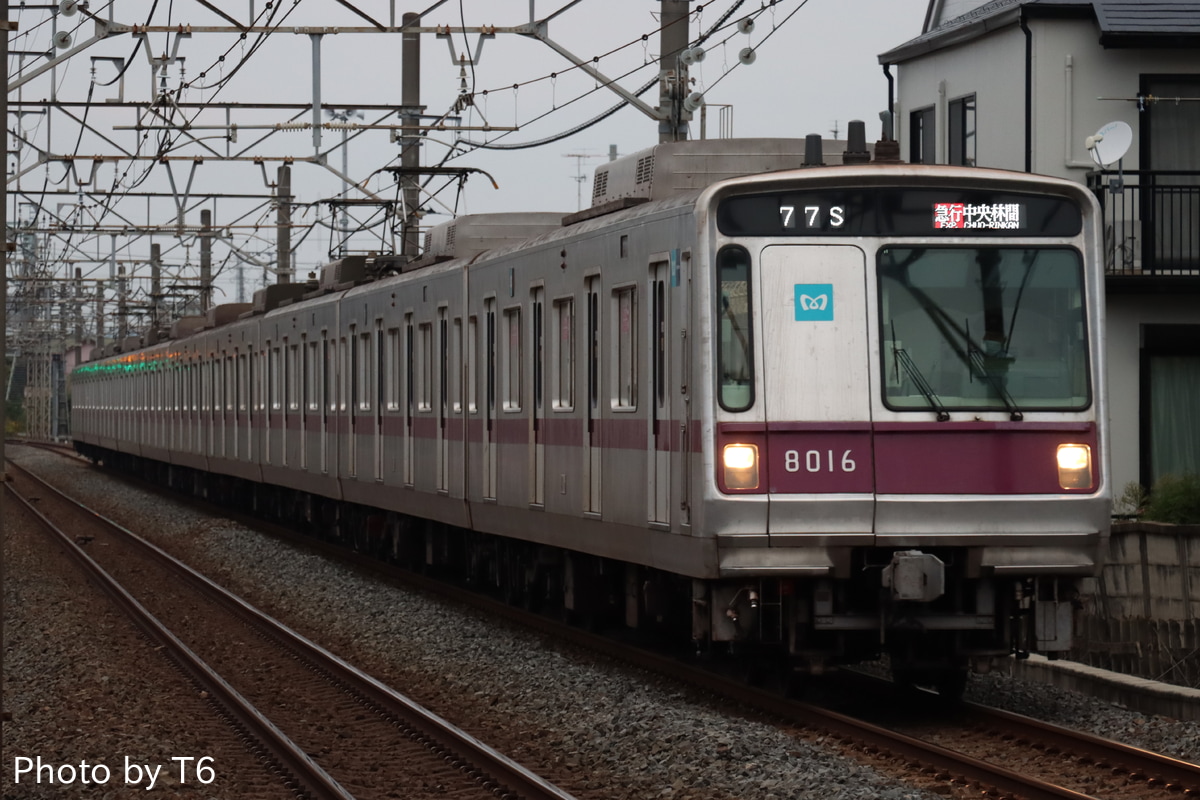 東京メトロ 鷺沼検車区 8000系 